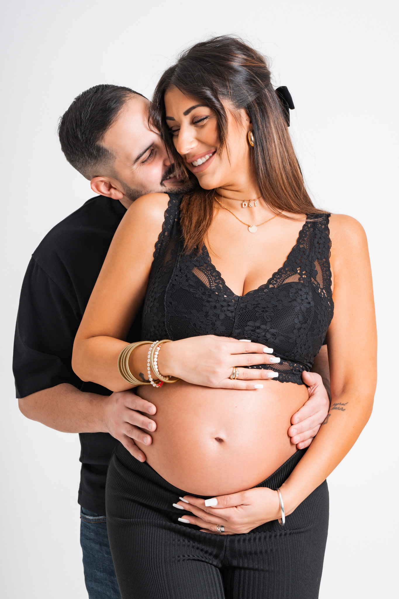 Séance photo grossesse Anaelle et Damien à Mandc Studio Photo