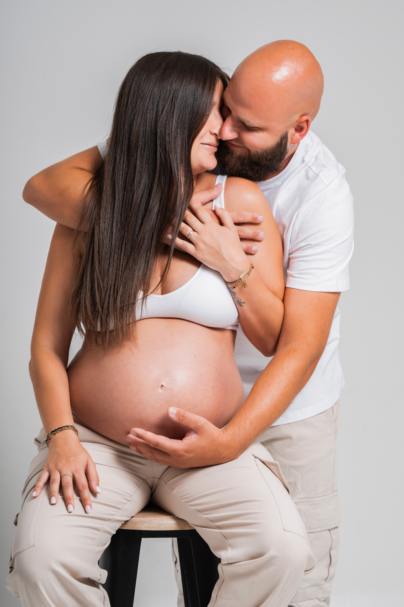 Séance photo grossesse Sharleen et Maxime à Mandc Studio Photo