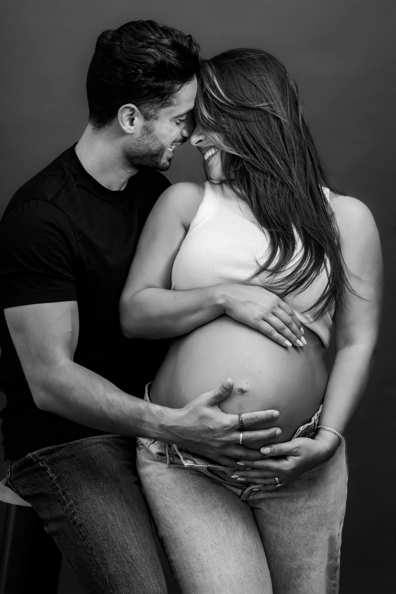 Séance photo grossesse Ylona et Ilan à Mandc Studio Photo